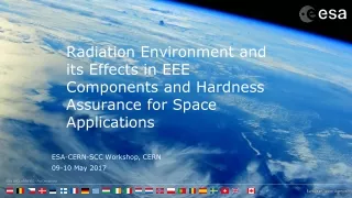 ESA-CERN-SCC Workshop, CERN 09-10 May 2017