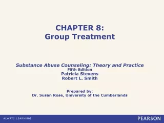 CHAPTER 8: Group Treatment