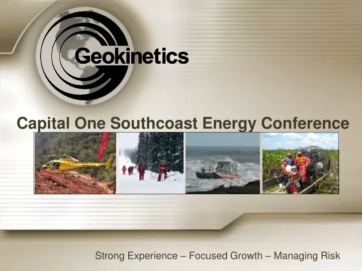 capital one southcoast energy conference