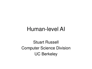 Human-level AI