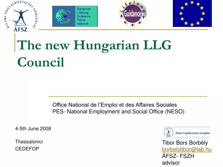 the new hungarian llg council