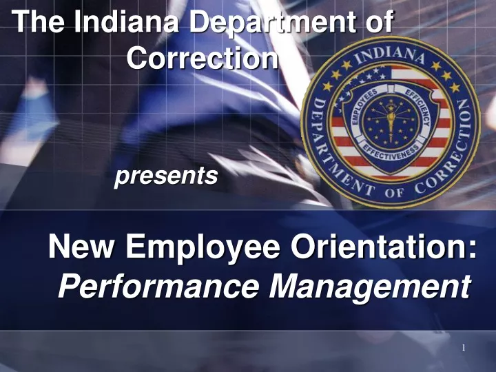 the indiana department of correction