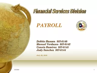 Financial Services Division