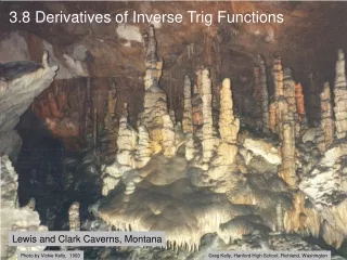 3.8 Derivatives of Inverse Trig Functions