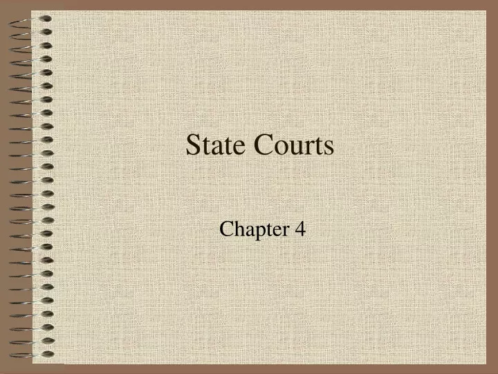 state courts