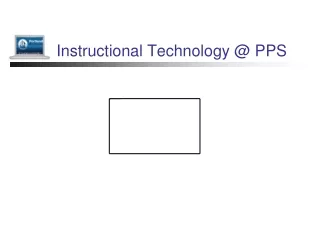 Instructional Technology @ PPS