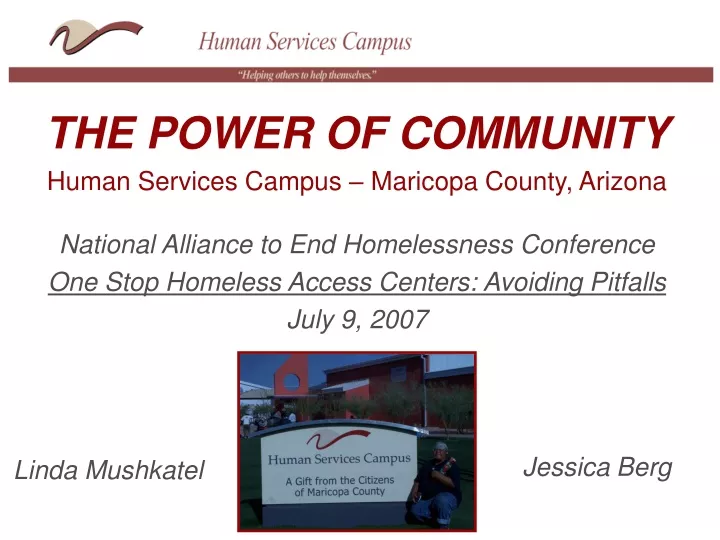 the power of community human services campus