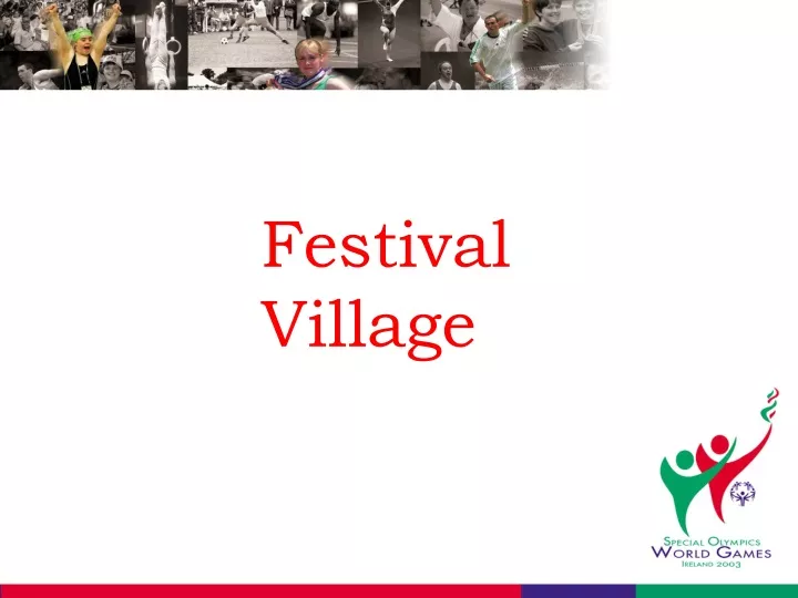 festival village