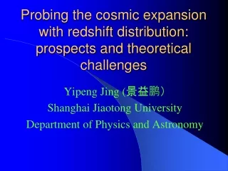 Probing the cosmic expansion with redshift distribution: prospects and theoretical challenges