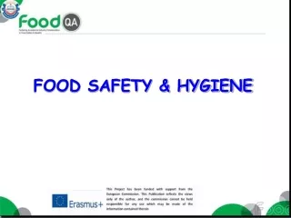 FOOD SAFETY &amp; HYGIENE