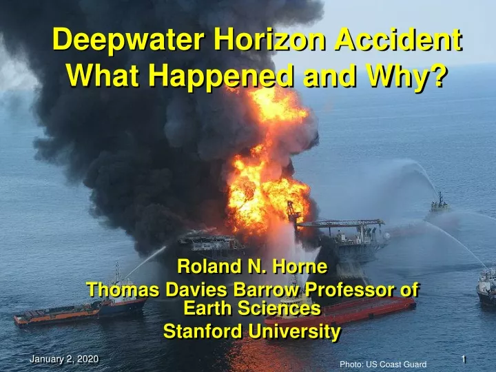 deepwater horizon accident what happened and why