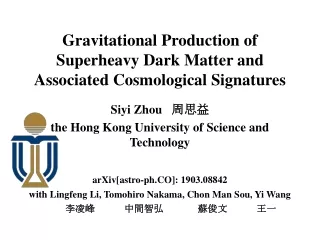 Gravitational Production of Superheavy Dark Matter and Associated Cosmological Signatures