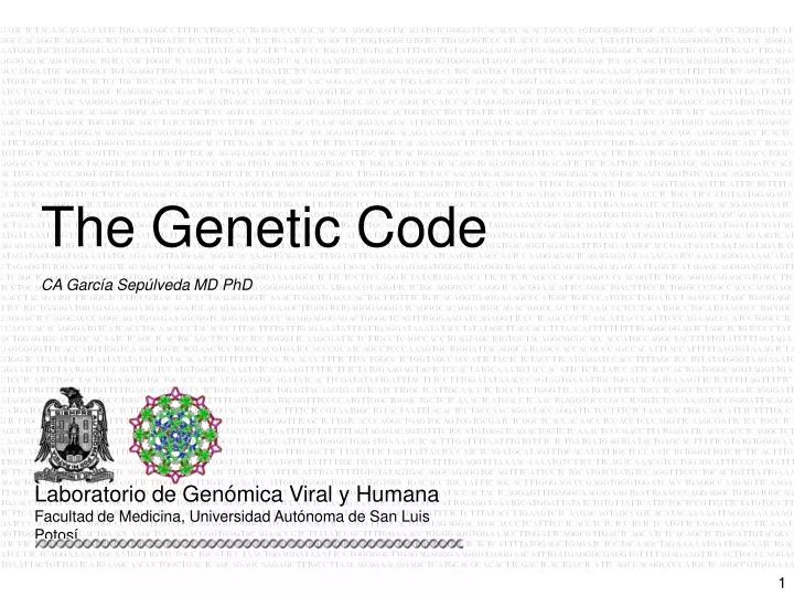 the genetic code