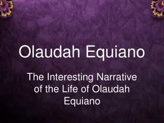 Olaudah Equiano