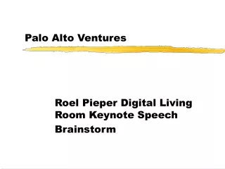 Palo Alto Ventures