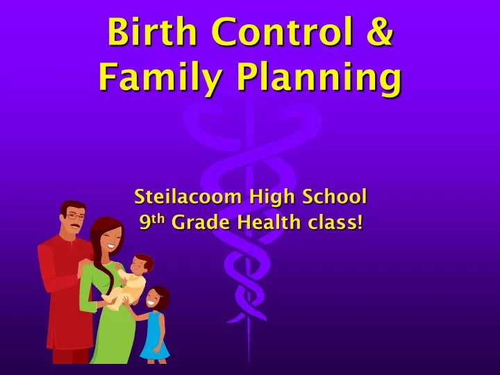 birth control family planning