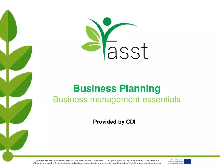 business planning business management essentials