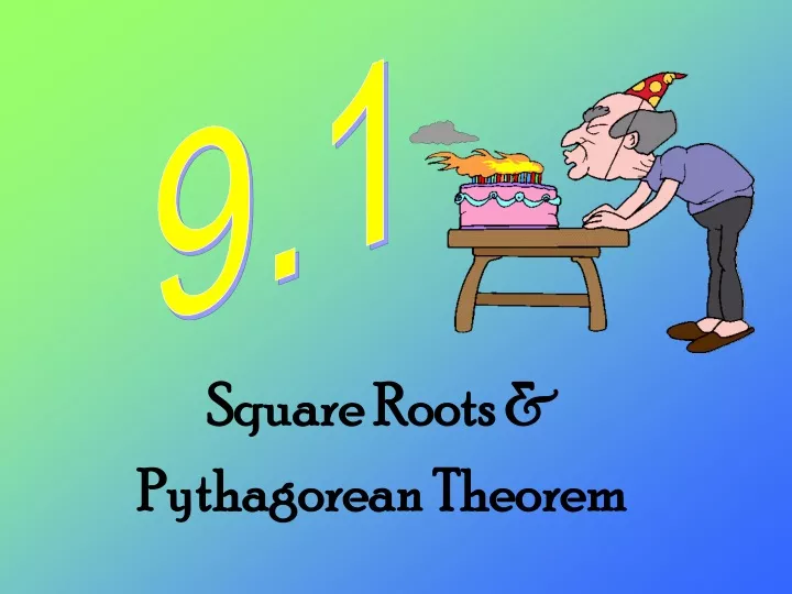 square roots pythagorean theorem