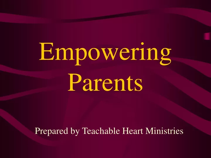 empowering parents