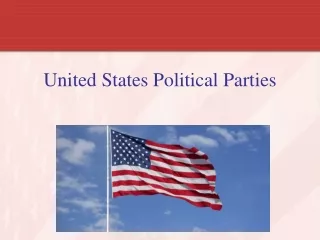 United States Political Parties
