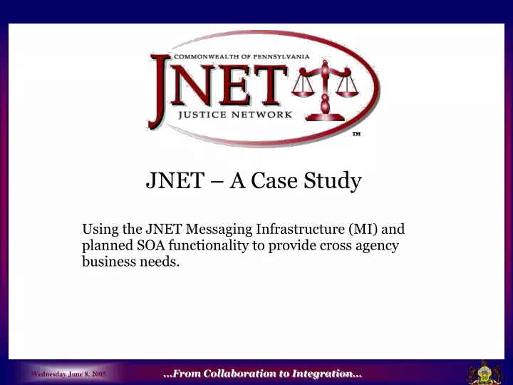 jnet a case study