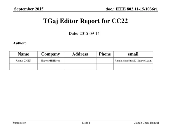 tgaj editor report for cc22