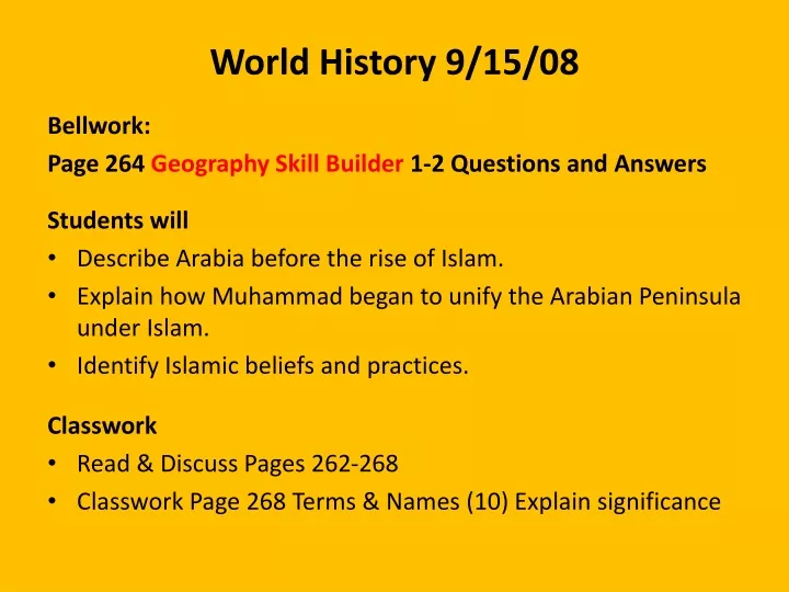 world history 9 15 08