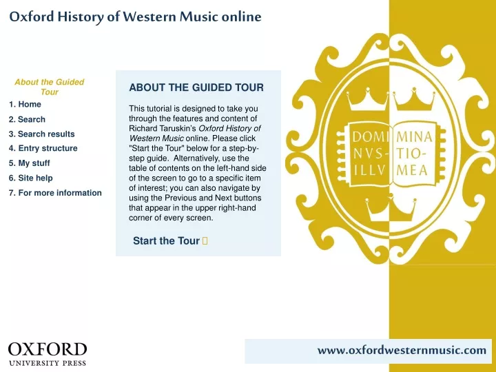 oxford history of western music online