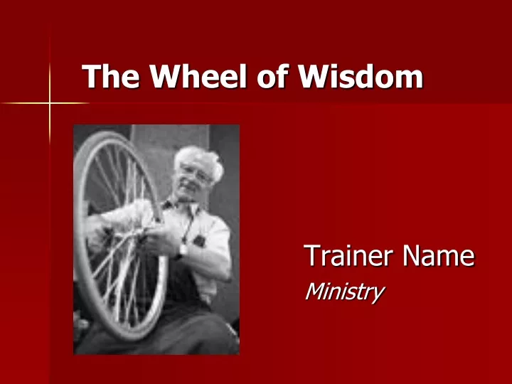 the wheel of wisdom