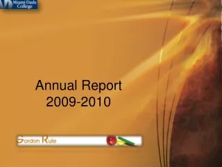 Annual Report  2009-2010