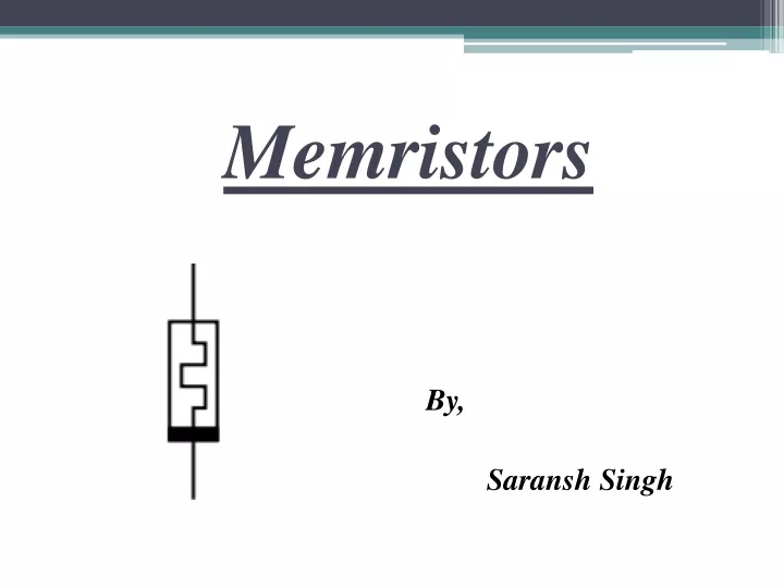 memristors