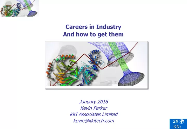 careers in industry and how to get them january