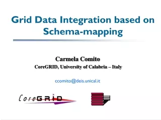 Grid Data Integration based on Schema-mapping