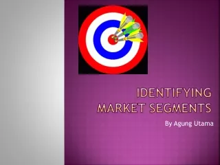 Identifying Market Segments