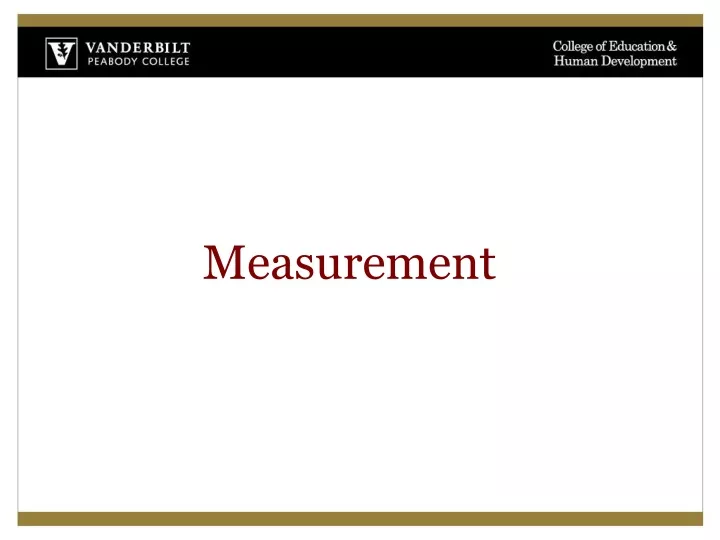 measurement