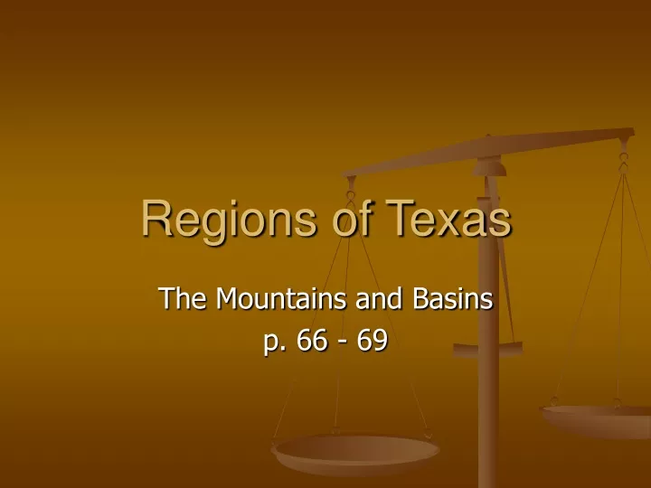 regions of texas