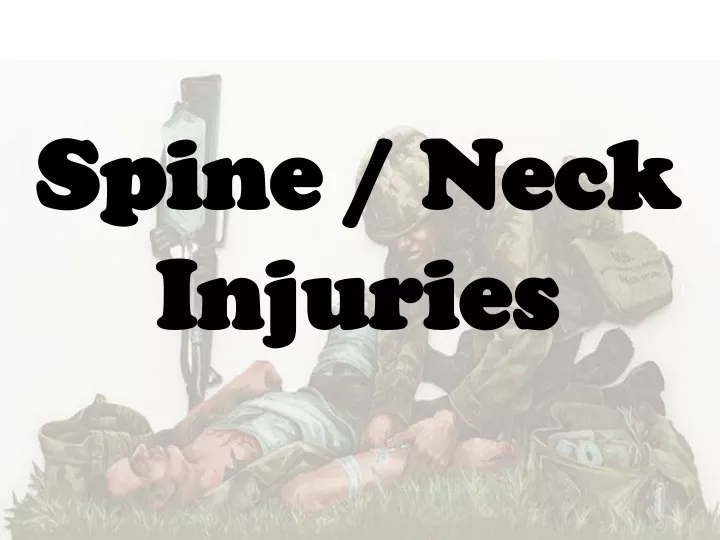 spine neck injuries