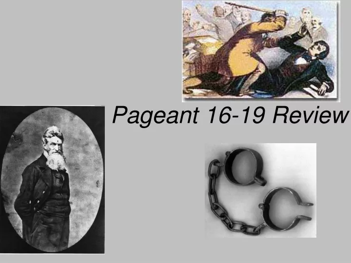 pageant 16 19 review