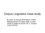 PPT - Corpus Linguistics PowerPoint Presentation, free download - ID ...