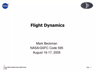 Flight Dynamics