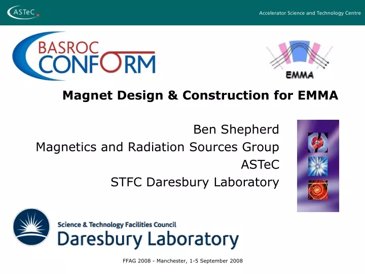 magnet design construction for emma