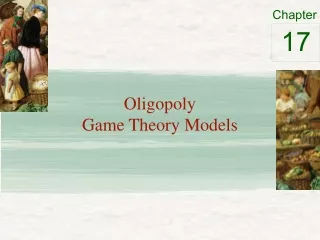Oligopoly Game Theory Models