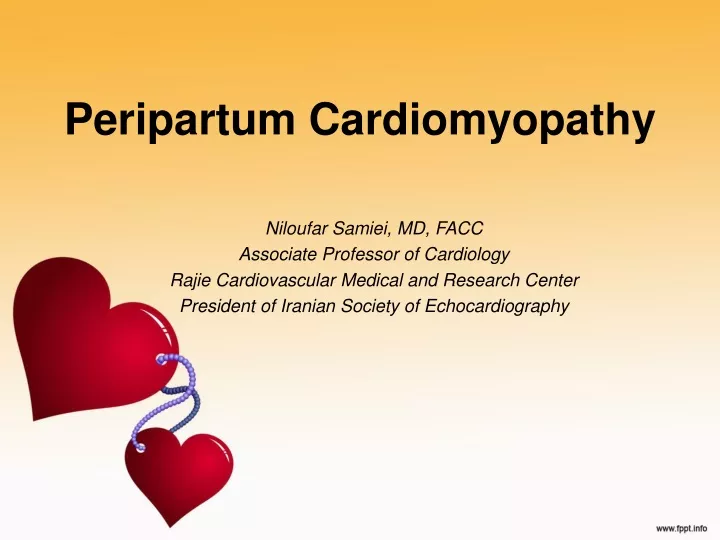 peripartum cardiomyopathy
