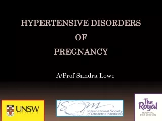 HYPERTENSIVE DISORDERS  OF  PREGNANCY
