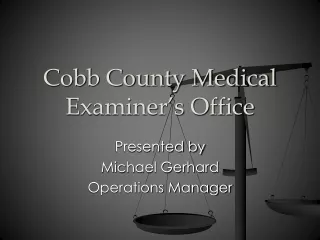 Cobb County Medical Examiner’s Office