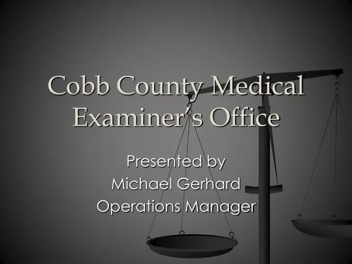 cobb county medical examiner s office