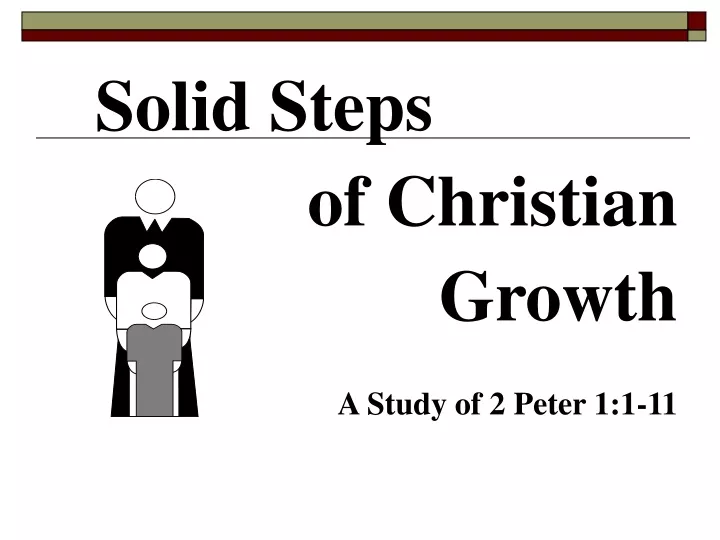 solid steps of christian growth a study