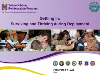 Settling In: Surviving and Thriving during Deployment