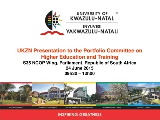 The UKZN Transformation Charter