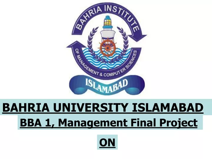 bahria university islamabad